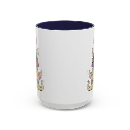 Book Dragons - Accent Coffee Mug (11, 15oz)