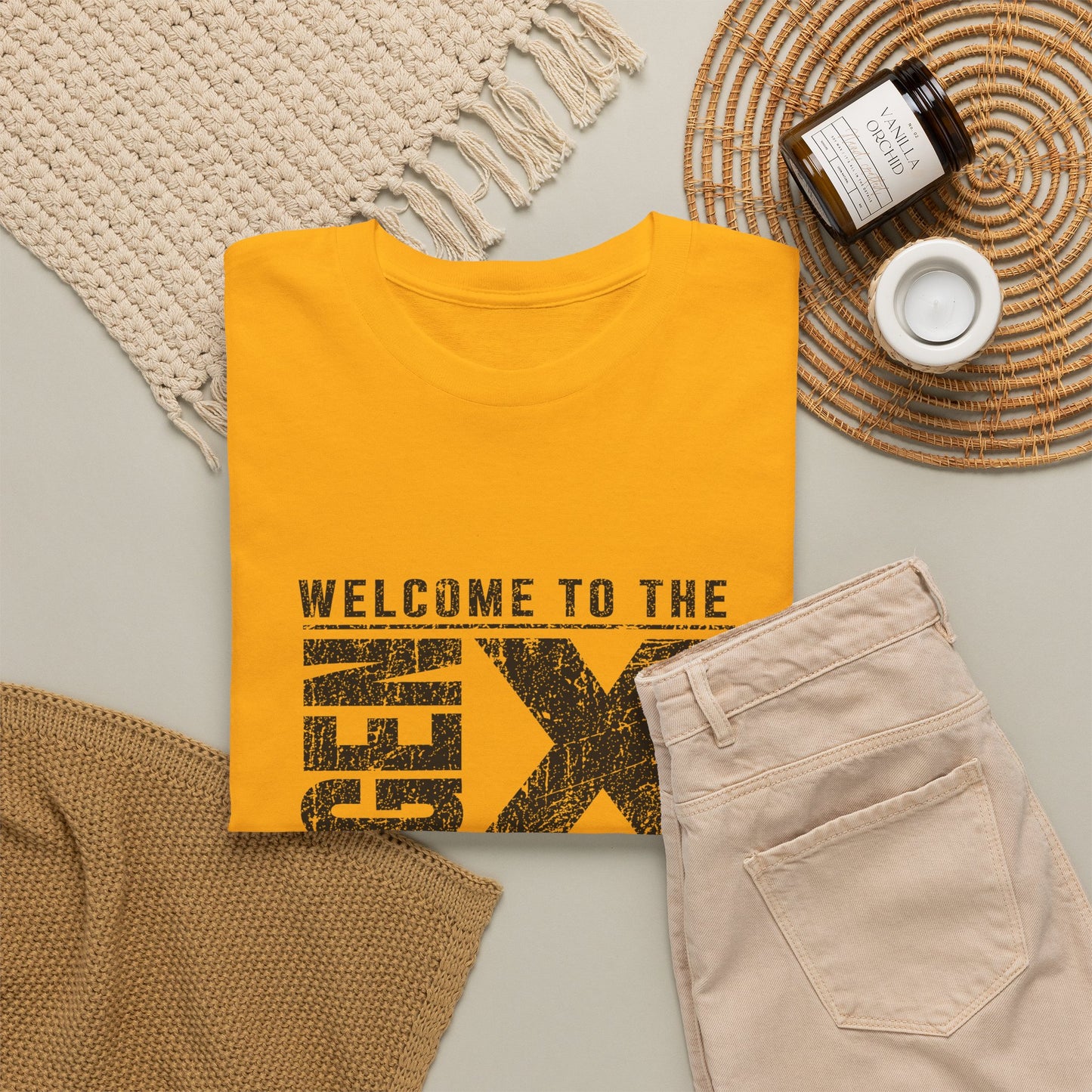 T-Shirt — 'Welcome to the Gen X Playground' Graphic Tee