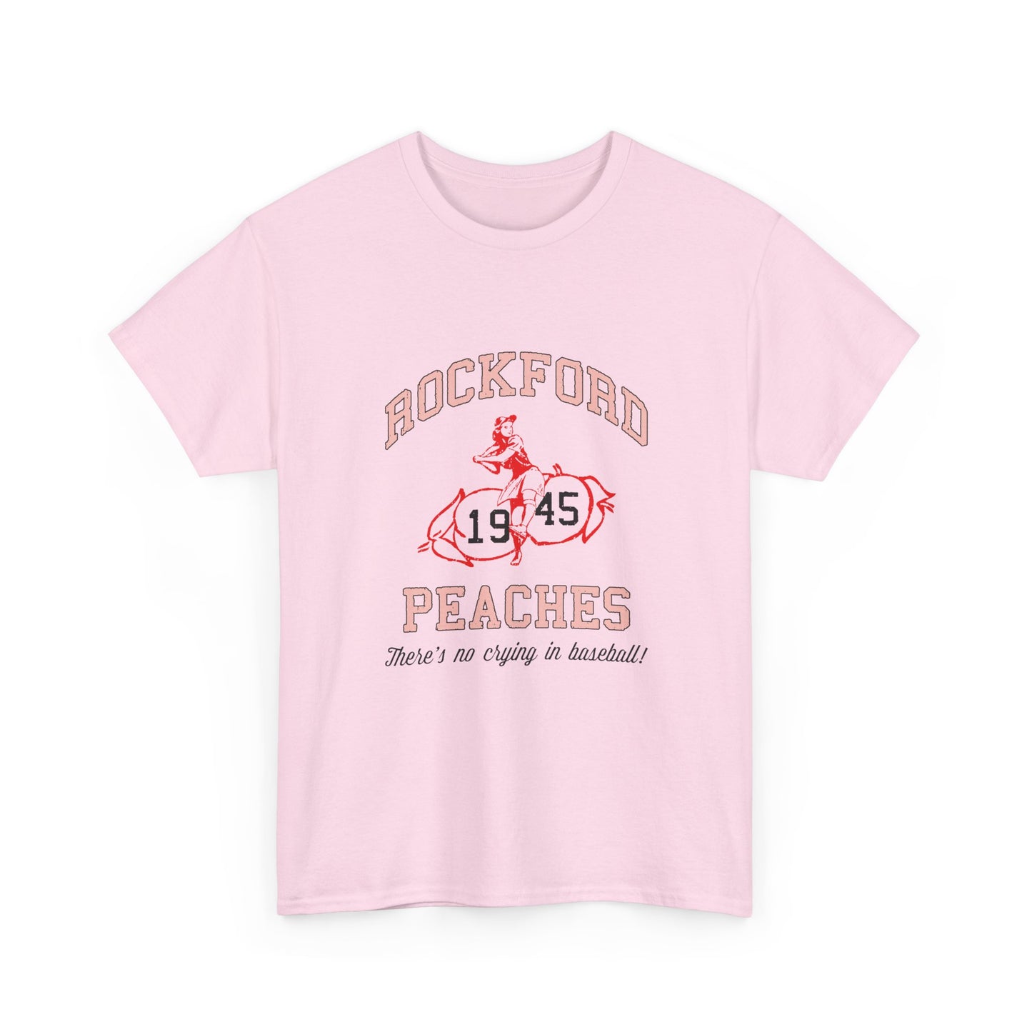 T-Shirt — Peaches 1945 Vintage Softball Retro Graphic Tee