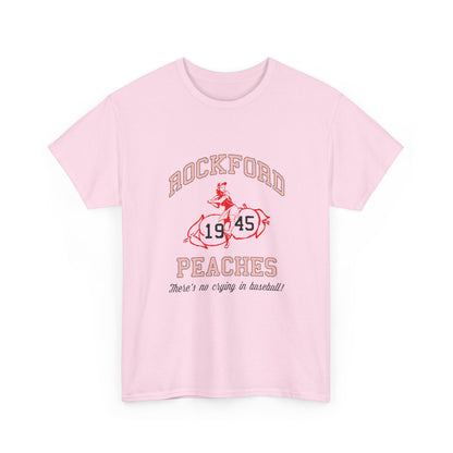 T-Shirt — Peaches 1945 Vintage Softball Retro Graphic Tee