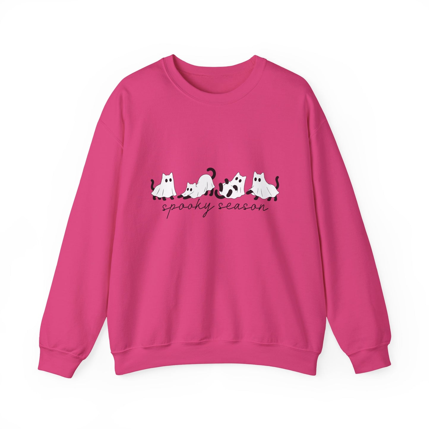 Spooky Season Cats Crewneck Sweatshirt