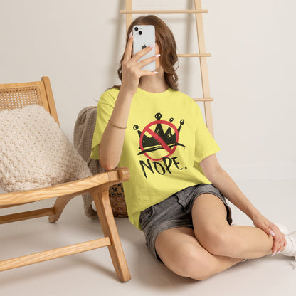 No Kings :  "Nope." Graphic T-Shirt