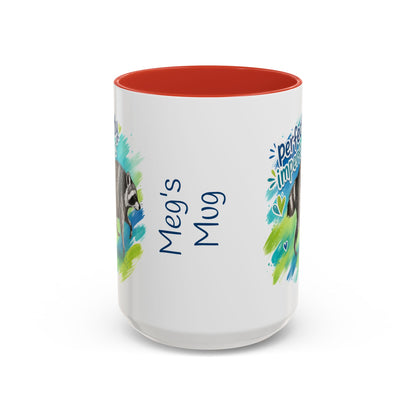 Perfectly Imperfect Raccoon Accent Coffee Mug (Personalizable) - 11/15oz
