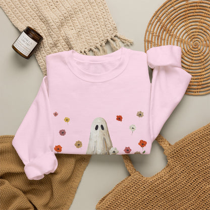 Ghost in Wildflowers Crewneck Sweatshirt