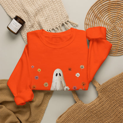 Ghost in Wildflowers Crewneck Sweatshirt