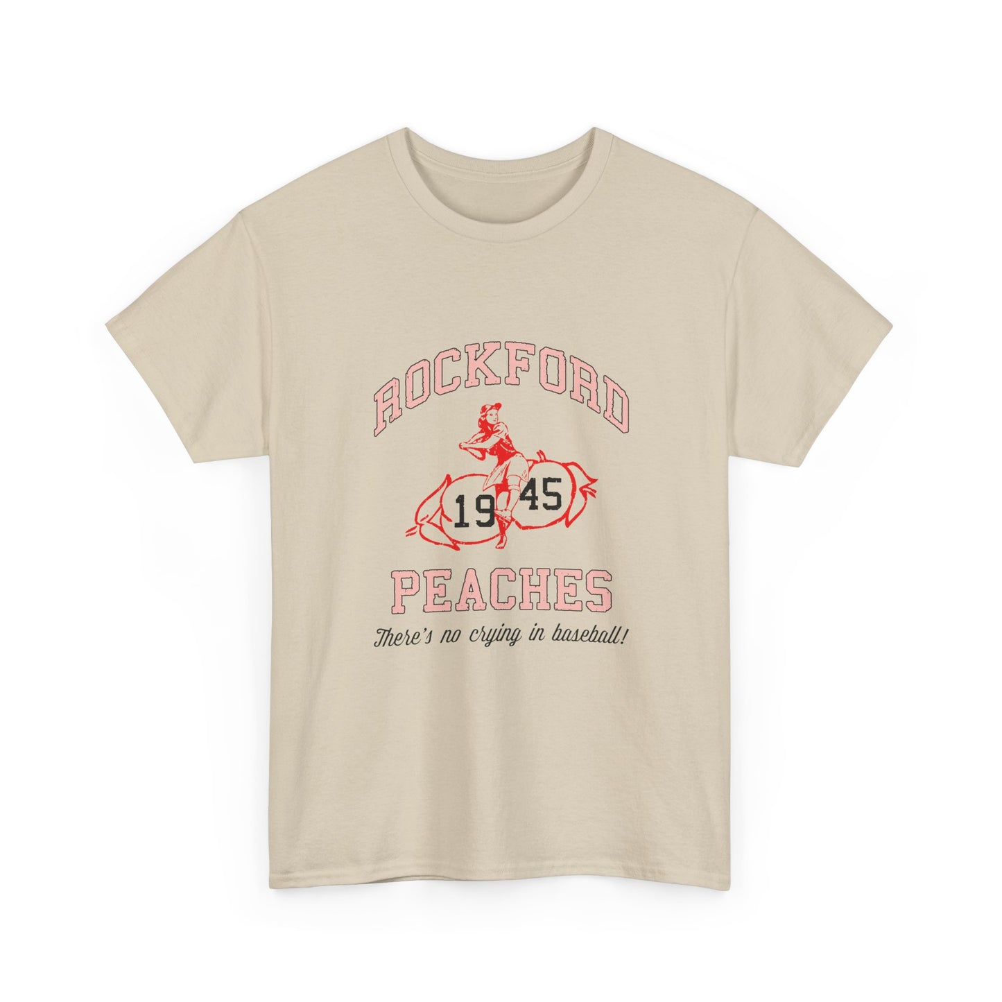 T-Shirt — Peaches 1945 Vintage Softball Retro Graphic Tee
