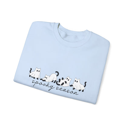 Spooky Season Cats Crewneck Sweatshirt