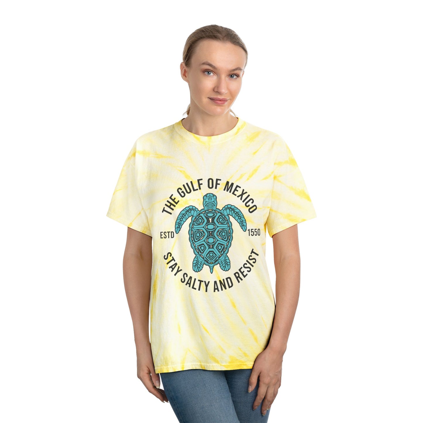 Gulf of Mexico Tie-Dye Tee, Cyclone