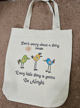 Don't Worry tote bag