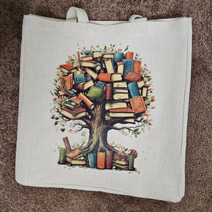 Book Tree -  tote bag