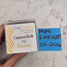 Copperlock 3.0 lower case- Font Fixation Destash