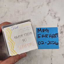 Paper Tiger 4.0 upper case - Font Fixation Destash