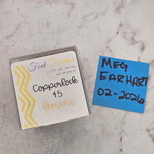 Copperlock 4.5 lower case - Font Fixation Destash