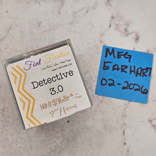 Detective Typewriter3.0 SYMBOLS set - Font Fixation Destash