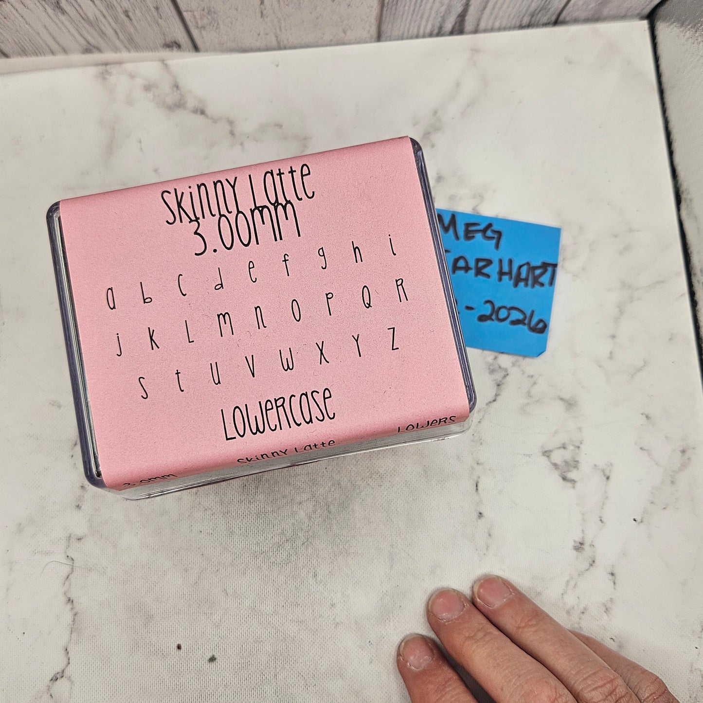 Skinny Latte 3mm lower case  - Morando Destash
