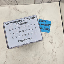 Strawberry Limeade 4.5mm upper case  - Morando Destash