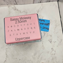 Sassy Molassy 2.5mm  upper case  - Morando Destash