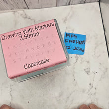 Drawing with markers 3.5mm  upper case  - Morando Destash