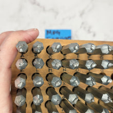 Jenna Sue - custom font 4mm upper and lower PLUS numbers silver version  - Morando Destash