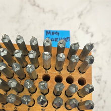 Jenna Sue - custom font 4mm upper and lower PLUS numbers silver version  - Morando Destash