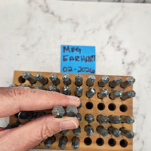 Jenna Sue - custom font 4mm upper and lower PLUS numbers silver version  - Morando Destash