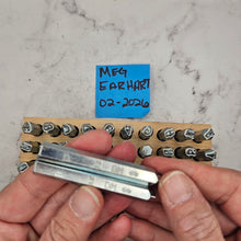 Drawing with Markers 3.5mm upper and lower PLUS nuumbers silver version  - Morando Destash