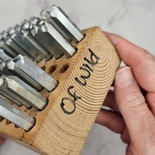 Of Wildflowers 3mm upper and lower PLUS numbers silver version  - Morando Destash