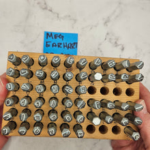 Of Wildflowers 3mm upper and lower PLUS numbers silver version  - Morando Destash