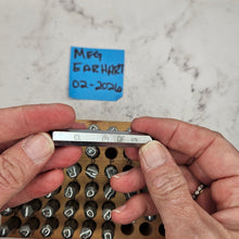 Of Wildflowers 3mm upper and lower PLUS numbers silver version  - Morando Destash