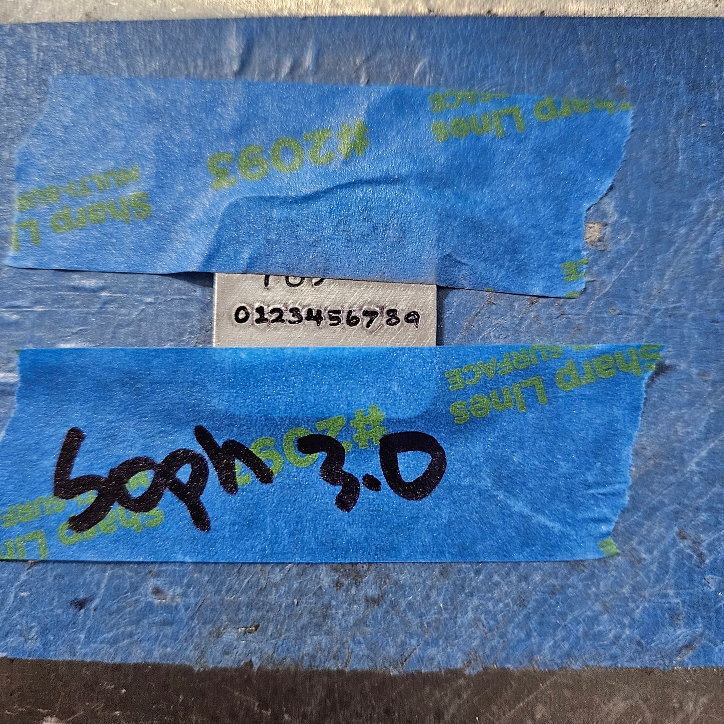 Sophomore Yearbook 3.0mm Numbers  - Morando Destash silver version