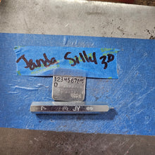 Janda Silly 3.0mm Numbers  - Morando Destash silver version