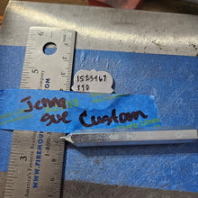 Jenna Sue - custom font 4mm upper and lower PLUS numbers silver version  - Morando Destash