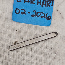 Line #3  multiple sizes Design Stamp - Font Fixation destash