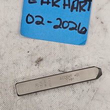 Accent #1  multiple sizes Design Stamp - Font Fixation destash