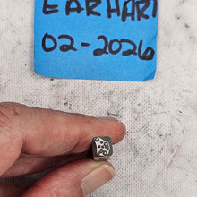 Aquarius stars 5.5mm Design Stamp - Font Fixation destash