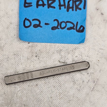 Aquarius stars 5.5mm Design Stamp - Font Fixation destash