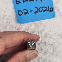 Carnation 8mm Design Stamp - Font Fixation destash