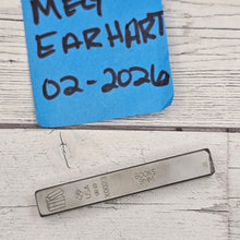 Books 9mm Design Stamp - Font Fixation destash