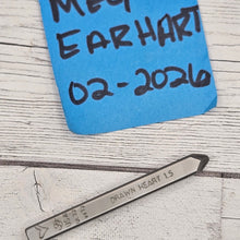 Drawn Heart Multiple sizes  Design Stamp - Font Fixation destash