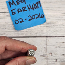 medium heart  Design Stamp - Impressart destash