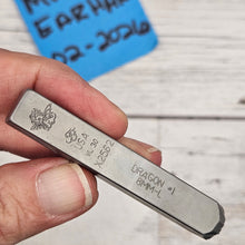 Dragon #1 L  8mm   Design Stamp - Font Fixation destash