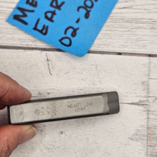 Heart Link  12mm   Design Stamp - Font Fixation destash