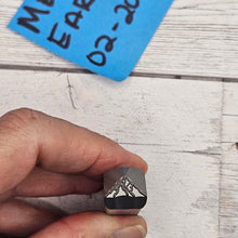 Mountain #2 12mm   Design Stamp - Font Fixation destash