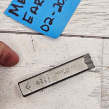 Mountain #2 12mm   Design Stamp - Font Fixation destash