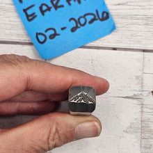 Mountain #1  12mm   Design Stamp - Font Fixation destash