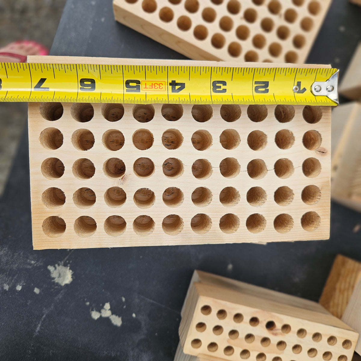 Wood Storage Blocks