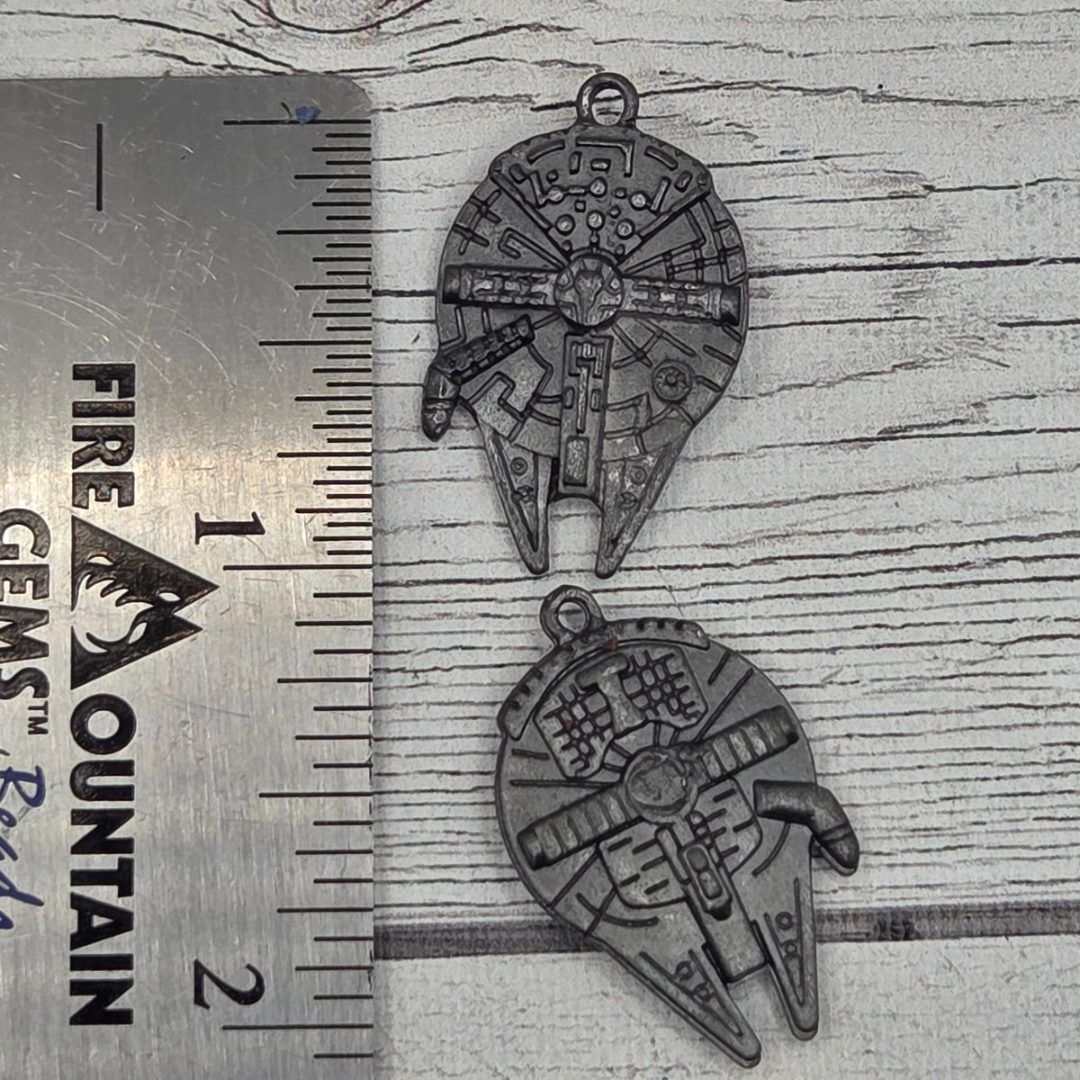 MF spaceship charm