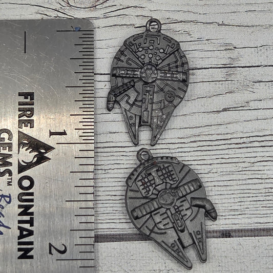 MF spaceship charm