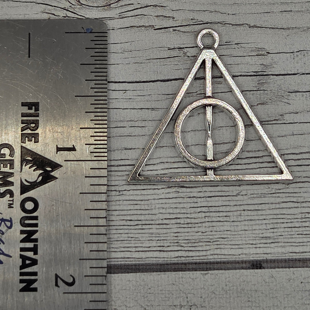 Triangle DH charm - Large - 5 charms per lot