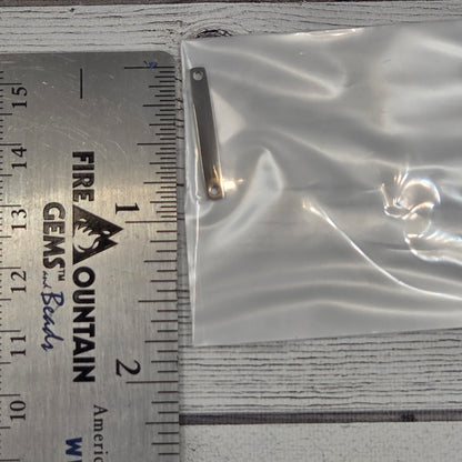 Stainless Steel small connector bar blank - 10 pieces